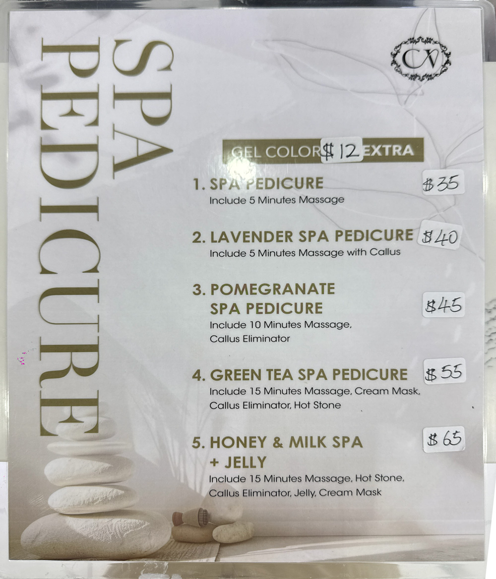 spa pedicure